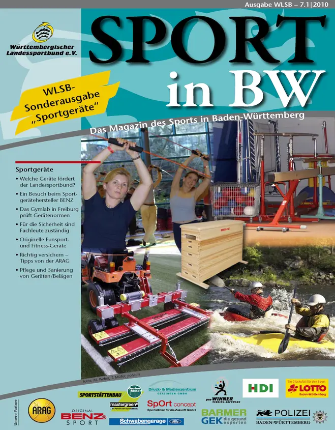 SportinBW Sonderheft 7.1-2010 Titelseite