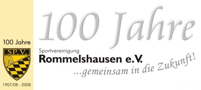 Logo 100 Jahre SP.V. Rommelshausen